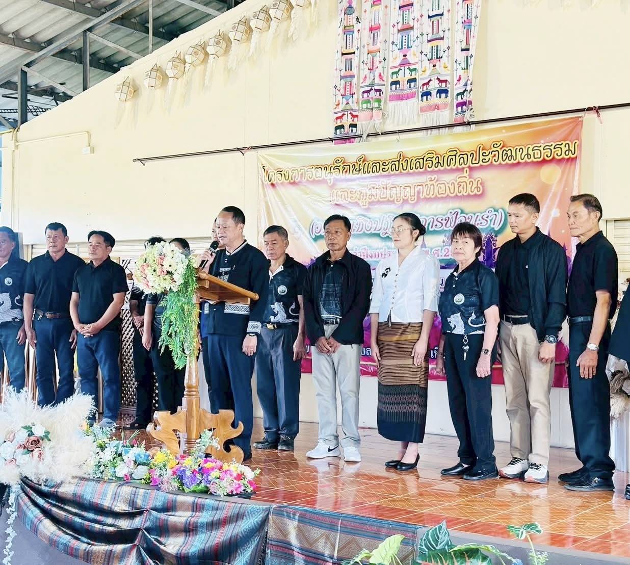 นายก ทต.หงาว ทำ MOU ร่วม โรงเรียนบ้านบุญนาค จัดโครงการอนุรักษ์และส่งเสริมศิลปะวัฒนธรรม และภูมิปัญญาท้องถิ่น จัดครูสอนศิลปะฟ้อนรำล้านนาถ่ายทอดเยาวชนอนุรักษ์สืบไป