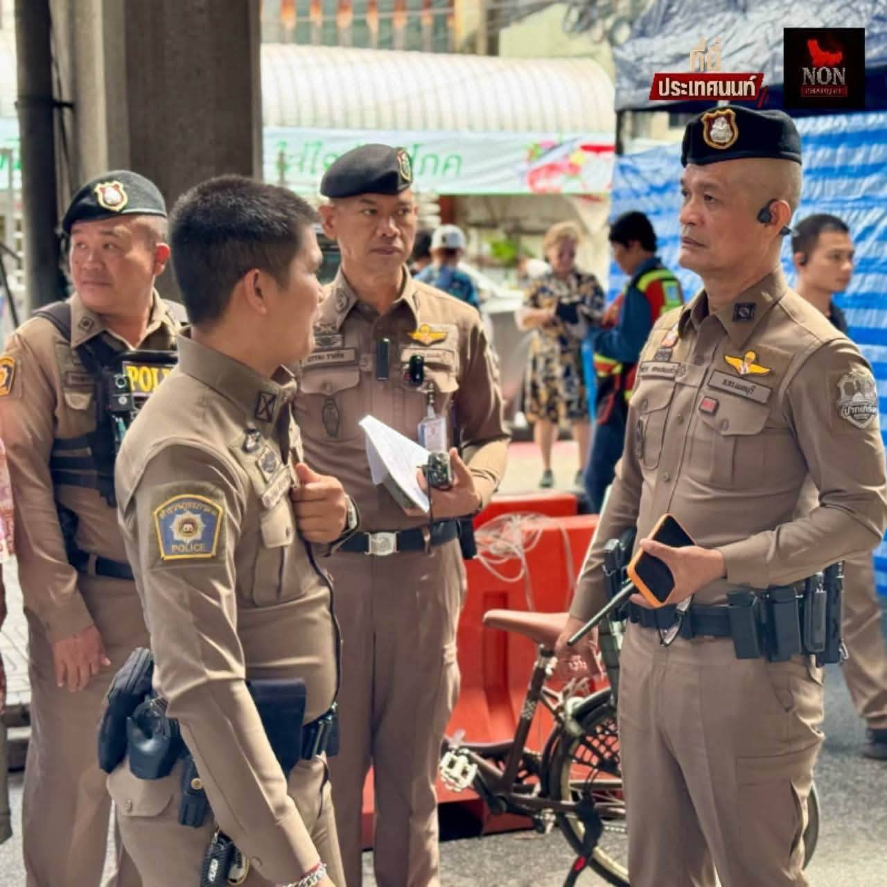 พ.ต.อ.อดิเรก ทองแกมแก้ว ผกก.สภ.ปากเกร็ด ผนึกกำลังดูแลความเรียบร้อย การเลือกตั้งนายก อบจ.นนทบุรี