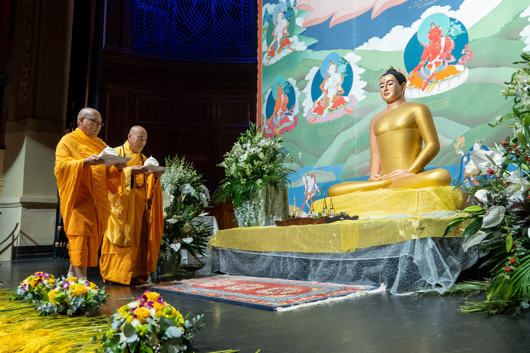 นานาชาติร่วมสืบสานพระพุทธศาสนา เดินพาเหรดวิสาขบูชากลางนครเมลเบิร์น ประเทศออสเตรเลีย
