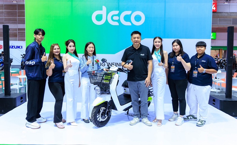 เดโก้ ยกทัพมอเตอร์ไซค์ไฟฟ้า 8 รุ่น โชว์ในงาน Big Motor Sale 2025 โปรโมชั่นพิเศษ ดาวน์น้อย ผ่อนสบาย ของแถมเพียบ ไทย มั่นใจคุณภาพ มาตรฐานความปลอดภัยสูงสุด