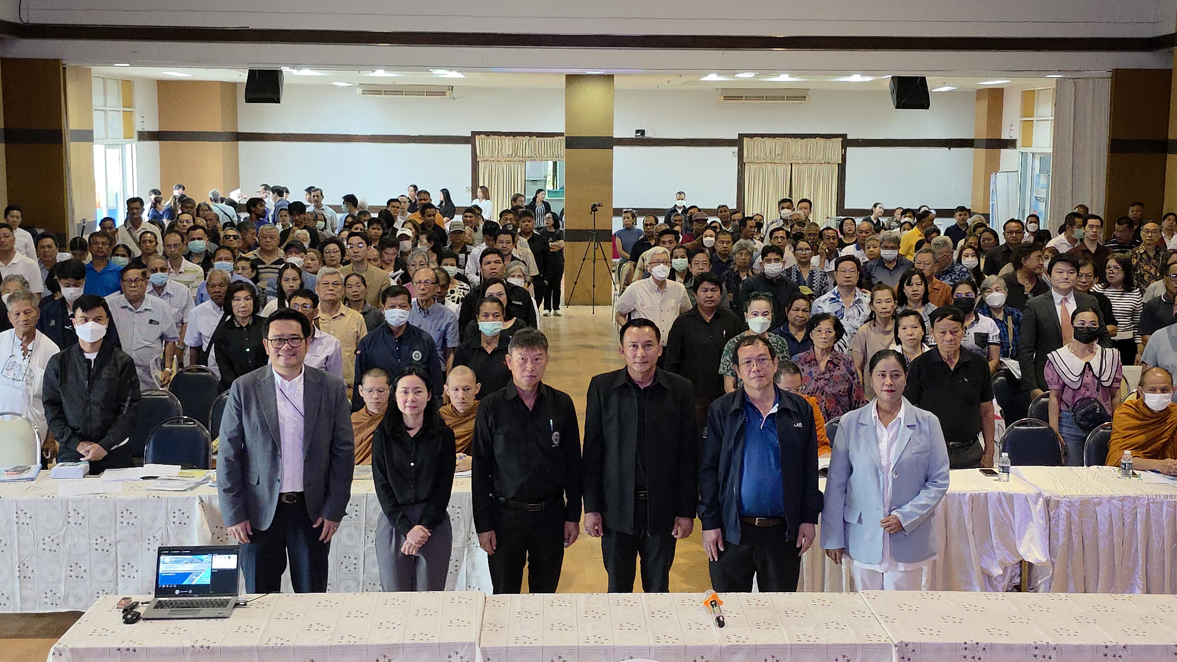 ปทุมธานีชาวบ้านสนั่นรักษ์ค้านกรมทางหลวงจ่อเชื่อมมอเตอร์เวย์วงแหวนรอบ3เข้าถนนที่ดินบริจาค