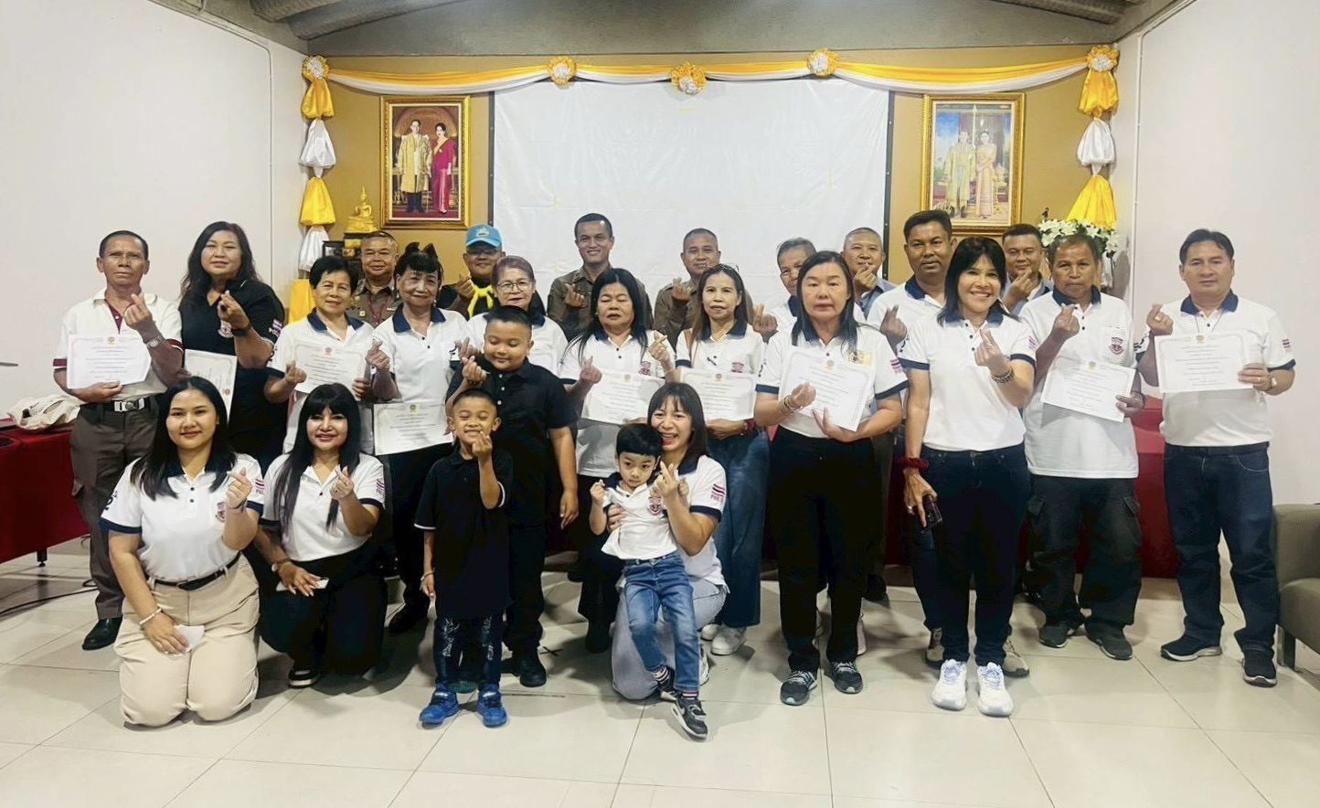 จิตอาสา อส.ตร.สน.คันนายาว รวมใจ อบรมเครือข่ายป้องกันอาชญากรรมภาคประชาชน สนับสนุนการทำงานเจ้าหน้าที่ตำรวจ